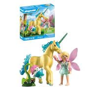 PLAYMOBIL Sunshine Bloom Collectible Unicorn with Fairy Conjuntos de Figuras de Juguete