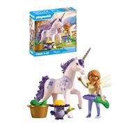 PLAYMOBIL | Magic Unicorns | Unicornio Lavanda de la Suerte con Hada | con Detalles adorables y Accesorios Intercambiables niños a Partir de 4 años | 71843