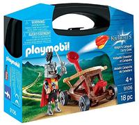 PLAYMOBIL - Maletín Catapulta de Caballero (9106)