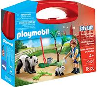 Playmobil 70105 City Life Maletín de Pandas y Cuidadora