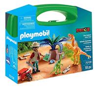 PLAYMOBIL Maletín Grande Dinosaurios y Explorador (70108)