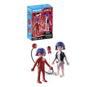 PLAYMOBIL Miraculous 71336 Miraculous: Marinette & Ladybug, Aventura heroica, In
