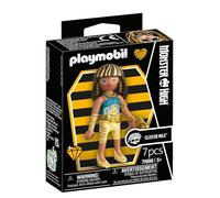 PLAYMOBIL | Monster High | Cleo de Nile | Set de figura para juegos de rol místicos y fiestas de Halloween | Con accesorios egipcios y complementos | Ideal para niños a partir de 4 años | 71996