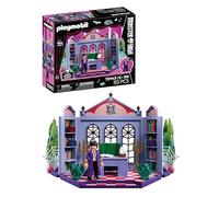 PLAYMOBIL | Monster High™ | Despacho de Bloodgood | Set de Oficina con directora sin Cabeza, Escritorio, Reliquias y Telas de araña fosforescentes | para Fans a Partir de 5 años | 72143