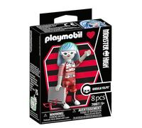 PLAYMOBIL|MonsterHigh| Ghoulia Yelps|Diversión monstruosa para Halloween y aventuras llenas de imaginación|Con figura detallada y accesorios a juego| Perfecto fans de monstruos a partir de 4años|71997
