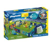 Playmobil My Life Arena De Fútbol Set Con Jugadores, Meta Y Balón, 4+