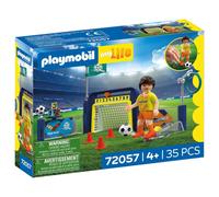 Playmobil My Life Estación De Entrenamiento De Fútbol Con Portería Y Jugador Set