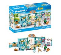 PLAYMOBIL | My Life | Hotel para Animales | Juguetes para niños | Figuras de Animales | para niños a Partir de 4 años | 71742
