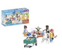 PLAYMOBIL myLife 71541 MyFigures: De Compras, una Gran jornada de Compras por Las Tiendas, Incluyendo un Carrito de Compras y una Bolsa, Juguetes para niños a Partir de 5 años