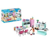 PLAYMOBIL myLife 71608 Cocina, Cocina Completamente Equipada para Juegos de rol, Hecha de más del 80% de Materiales reciclados y de Base biológica, Juguetes para niños y niñas a Partir de 4 años