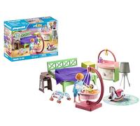 PLAYMOBIL myLife 71609 Dormitorio con Zona de Juegos bebé, y Dos Figuras, Hechos de más del 80% de Materiales reciclados y de Base biológica, Juguetes para niños y niñas a Partir de 4 años