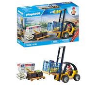 Playmobil 71528 myLife Promo Pack: Forklift truck with cargo, exciting logistics