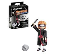 PLAYMOBIL Naruto 71108 Pain con Cabello Rojo, Banda, Barras de Chakra y Piedra, Divertido Juego Creativo para los Fans del Anime con Detalles y Accesorios auténticos, a Partir de 5 años