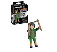 PLAYMOBIL Naruto 71111 Guy con su Traje Verde y Sandalias de Shinobi, Divertido Juego Creativo para los Fans del Anime con Detalles Impresionantes y Accesorios auténticos, a Partir de 5 años