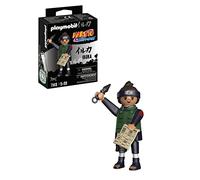 PLAYMOBIL Naruto Shippuden 71113 Iruka, Vestido con Traje de Luchador Azul y Chaqueta chunin Verde, Juego Creativo con Grandes Detalles y Extras auténticos, Set de 7 Piezas, a Partir de 5 años