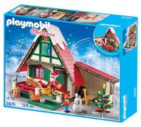 PLAYMOBIL Navidad - Casa de Papá Noel, playset (5976)