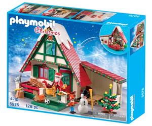 PLAYMOBIL Navidad - Casa de Papá Noel, playset (5976)