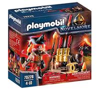 PLAYMOBIL Novelmore 70228 Maestro de Fuego Bandidos Burnham, Para Niños de 4 a 10 Años de Edad