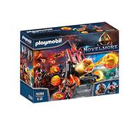 PLAYMOBIL Novelmore 70394 Catapulta de Lava de los Bandidos de Burnham, para Niños de 4 y 10 Años de Edad