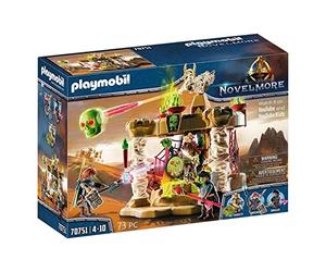 PLAYMOBIL Novelmore 70751 Sal'ahari Sands, Templo del Ejército de los Esqueletos, con Efecto de luz, A Partir de 4 Años