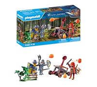 PLAYMOBIL Novelmore 71485 Emboscada en la Carretera, Duelo Entre los Caballeros de Novelmore y los Bandidos de Burnham, Juegos de rol imaginativos y Divertidos, Juguetes para niños a Partir de 4 años