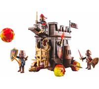 PLAYMOBIL Novelmore 71643 Carro de Combate con cañón de Fuego, con Tres Bandidos de Burnham, Incluyendo Varios Accesorios, Juguetes llenos de acción para niños y niñas a Partir de 4 años