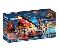 PLAYMOBIL 70641 Novelmore Barco Bandidos de Burnham, Flotante, A Partir de 4 años, Multicolor