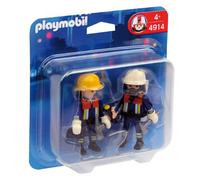 PLAYMOBIL - Pack de 2 Figuras Bomberos (4914)