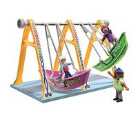 PLAYMOBIL Parque de Atracciones - Playset Barcos Columpio (5553)