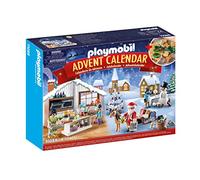 PLAYMOBIL Pastelería Navideña 71088 Calendario de Adviento para niños, horneado navideño con moldes de Galletas, Incluido el horneado de Juguete, Juguetes para niños a Partir de 4 años