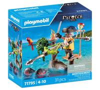 PIRATE + ARBALETE ET POISSONS PLAYMOBIL PLL71795