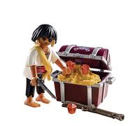 PLAYMOBIL Pirata con Cofre del Tesoro