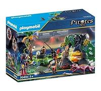 PLAYMOBIL Pirates 70414 Escondite Pirata, A Partir de 5 años