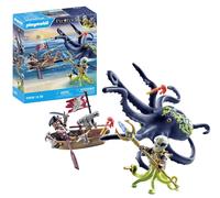 PLAYMOBIL Pirates 71419 Batalla con Pulpo Gigante, Piratas contra Deepers, un Ca