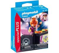 PLAYMOBIL-Playmo-Friends Special Plus DJ con Mesa de Mezclas 70882, Multicolor, Talla única