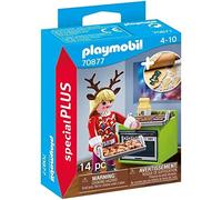 PLAYMOBIL-Playmo-Friends Special Plus Pastelería Navideña 70877, Multicolor, Talla única
