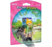 PLAYMOBIL Playmofriends - Cuidadora con bebé Gorila (9074)