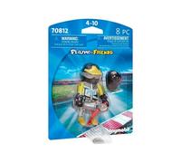 Playmobil Figura Piloto de Carreras Playmofriends 70812 con accesorios y trofeo a partir de 4 años