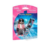 PLAYMOBIL Playmofriends Snowboarder 70855, a Partir de 4 años