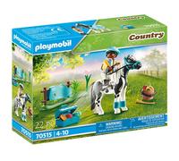 Playmobil, poni coleccionable lewitzer, a partir de 4 años (70515)