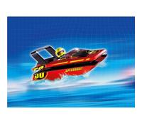 Playmobil - Portátil Lancha De Carreras (4341)