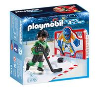 PLAYMOBIL - Portería de Hockey sobre Hielo (61920)