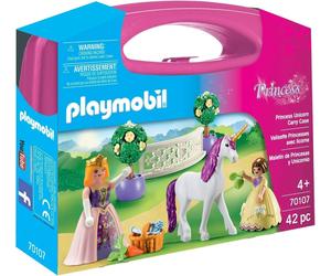 Playmobil Princesa 70107 - Maletín De Princesas Con Unicornio