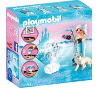 Playmobil Princesa Mágica de las Nieves 9353 Flor de Invierno con Playmogram