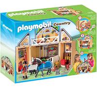 PLAYMOBIL Princesas - Establo de Caballos, Juguete Educativo, 35 x 10 x 25 cm, (5418)
