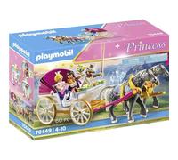 PLAYMOBIL Princess 70449 Carruaje Romántico tirado por Caballos, A Partir de 4 años