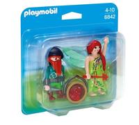 Playmobil princess elf and dwarf duo pack figura de construcción mult