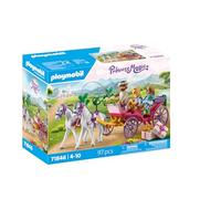 PLAYMOBIL | Princess Magic | Paseo en carruaje Real con Princesa y príncipe | Juguete de Princesa | Juguete de Cuento de Hadas para niños y niñas a Partir de 4 años | 71846
