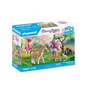 PLAYMOBIL Princess Magic Starter Pack Hadas con Dulces Animales del Bosque 71...