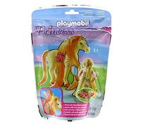 PLAYMOBIL Princess, Princesa Sol con Caballo 6168, a Partir de 4 años